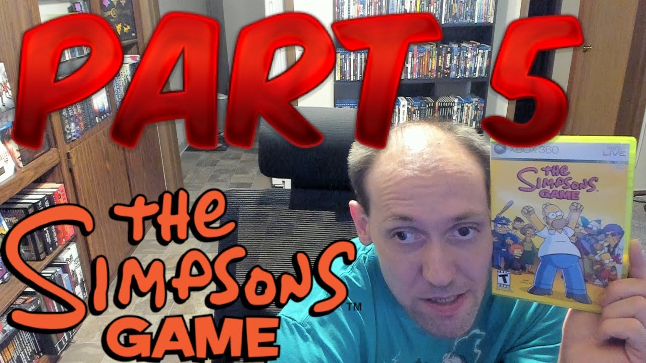 Let's Play The Simpsons Game Part 5: Hey guys, its a video game!