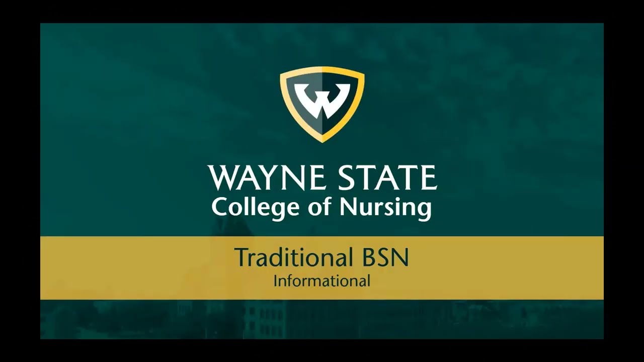 Traditional BSN program overview