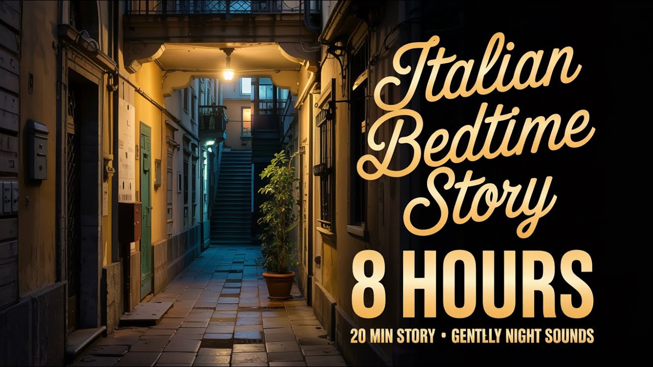 The Quiet Italian Building After Midnight • Bedtime Story for Sleep (8 Hours)