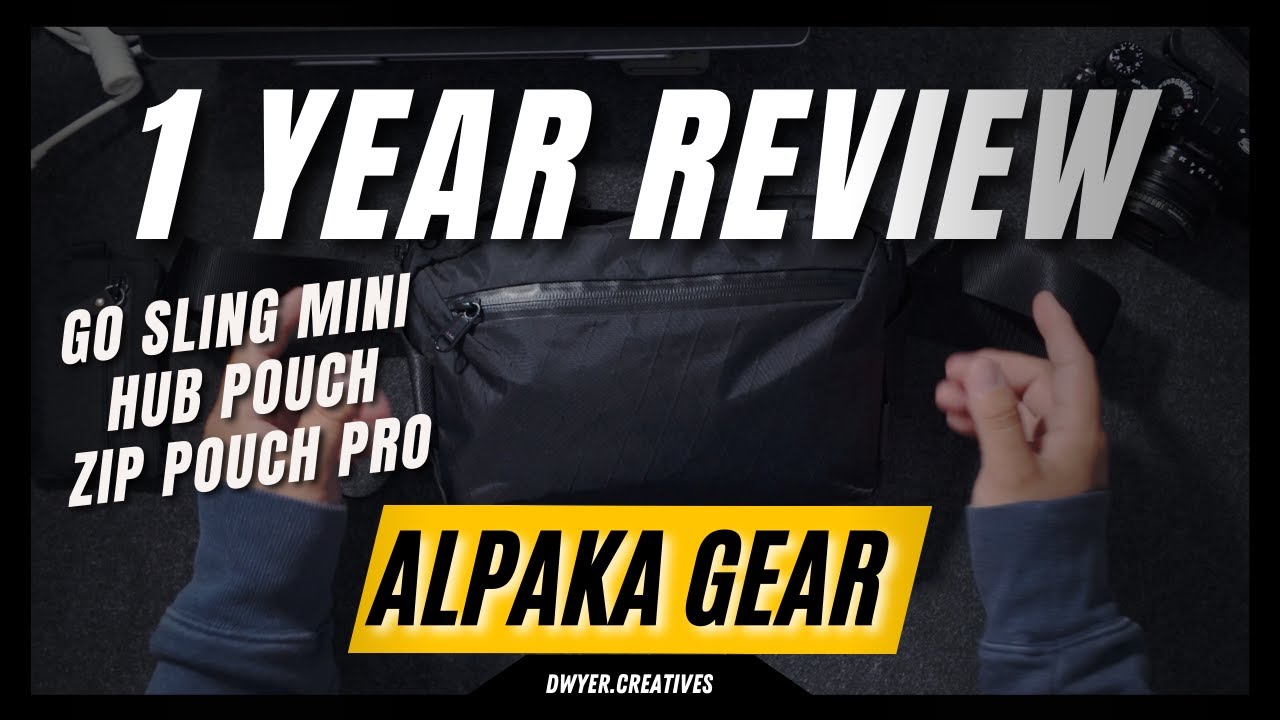 Alpaka Gear Go Sling Mini, Hub Pouch, Zip Pouch Pro | 1 Year Review