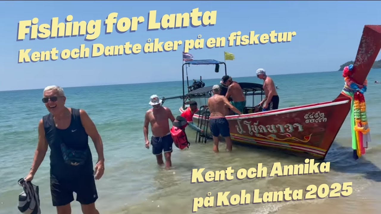 Kent och Dante åker på en fisketur med Fishing for Lanta
