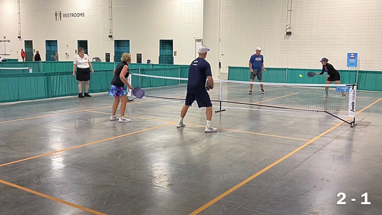 2022 National Senior Games Pickleball Championships - Mixed Doubles 4.0, 70+ - GOLD MEDAL MATCH