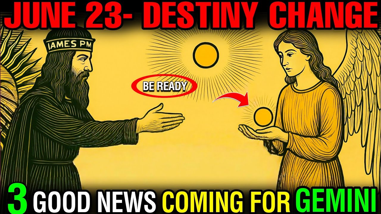 Gemini, June 23 Will Shock You! 3 Powerful Events That Will Change Your Life Forever ♊💥