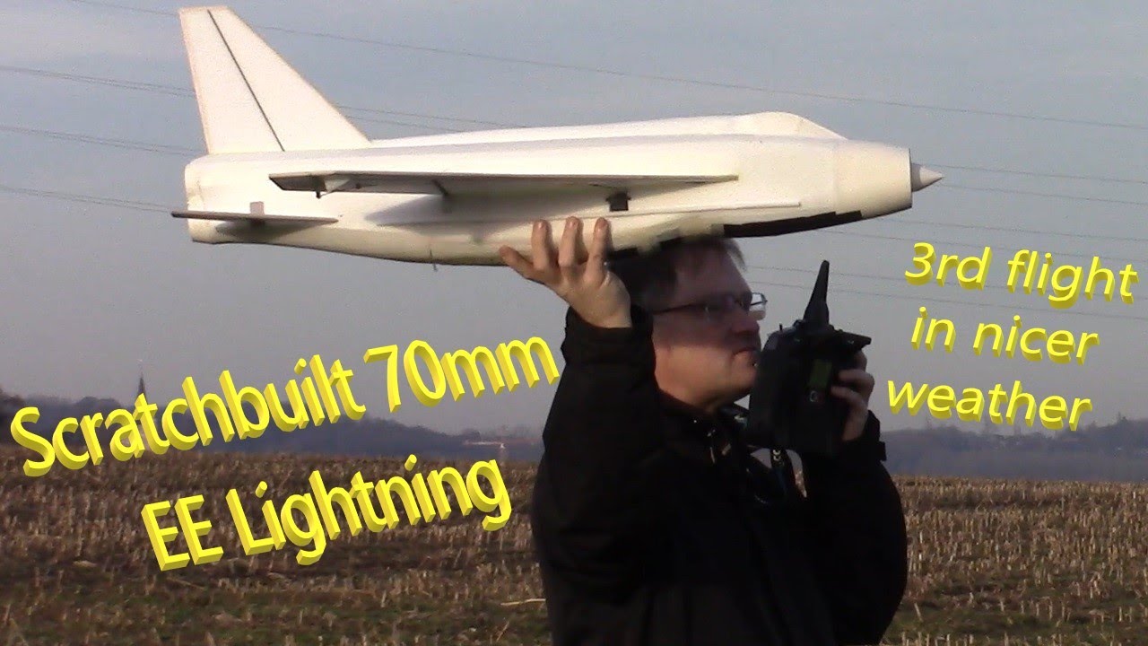 Scratchbuilt depron EE Lightning (Jetworks) 3rd flight