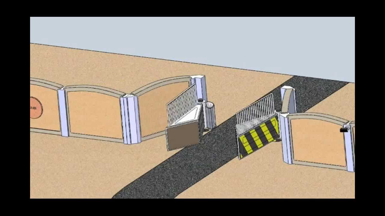 Design of Hydraulic Road Blocker