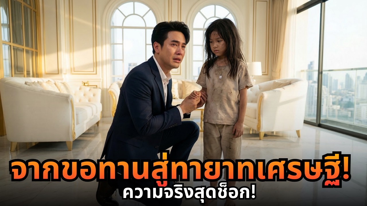 เด็กขอทานแอบกินข้าวเหลือ เศรษฐีจะจับส่งตำรวจ แต่พอเห็นสร้อยคอ..ถึงกับปล่อยโฮ รีบก้มกราบทันที!