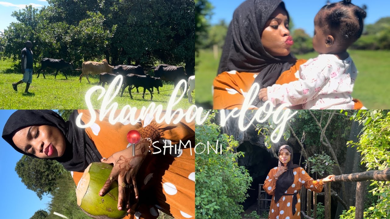 A DAY IN MY LIFE AT THE FARM🌾|SHIMONI SLAVE CAVES🌴|TISNACHU ☺️❣️