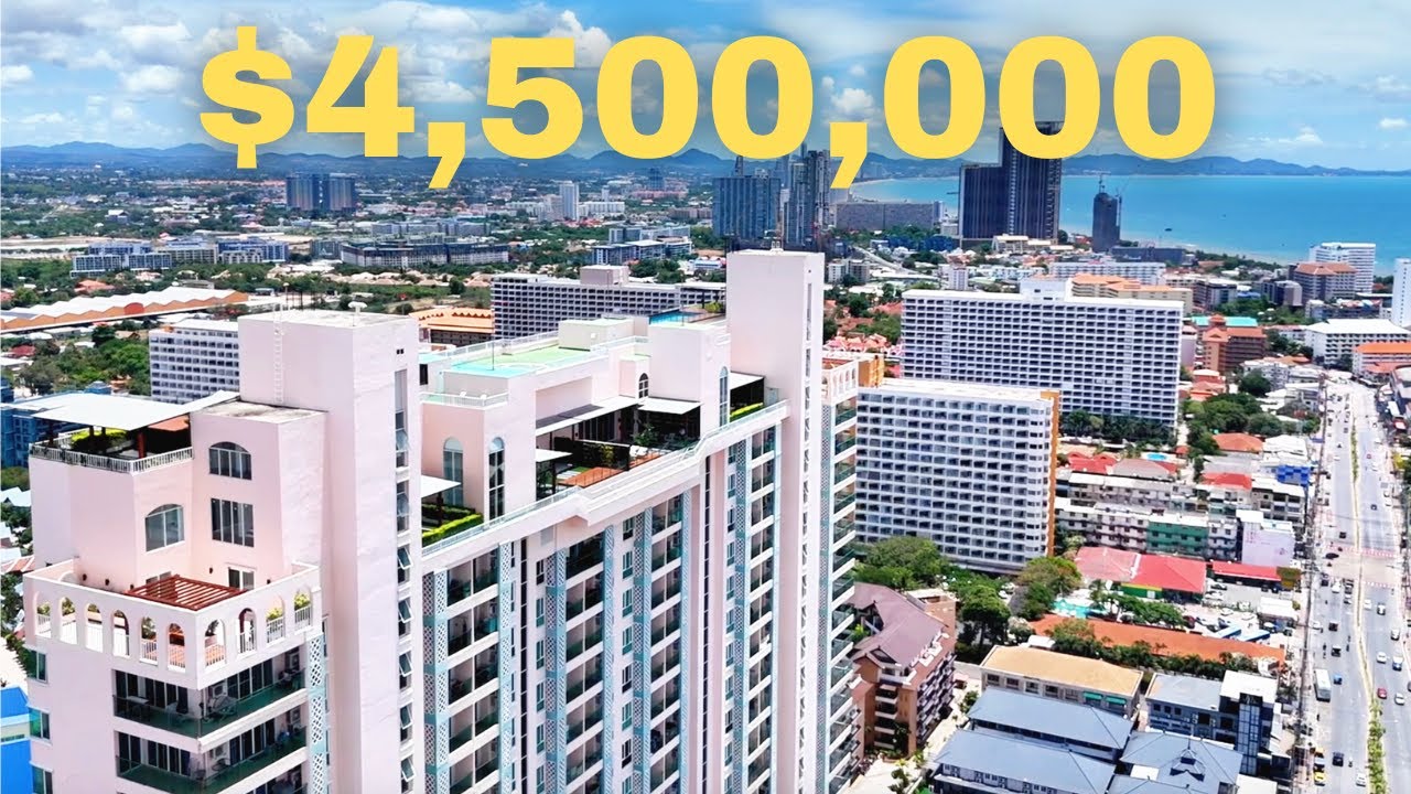 I Toured The Most Expensive Penthouse in Pattaya, Thailand - MUST SEE!