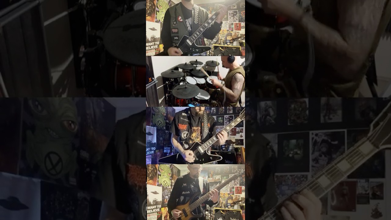 Celestial Shadows drums, guitats, bass #aussieblackmetal #metal