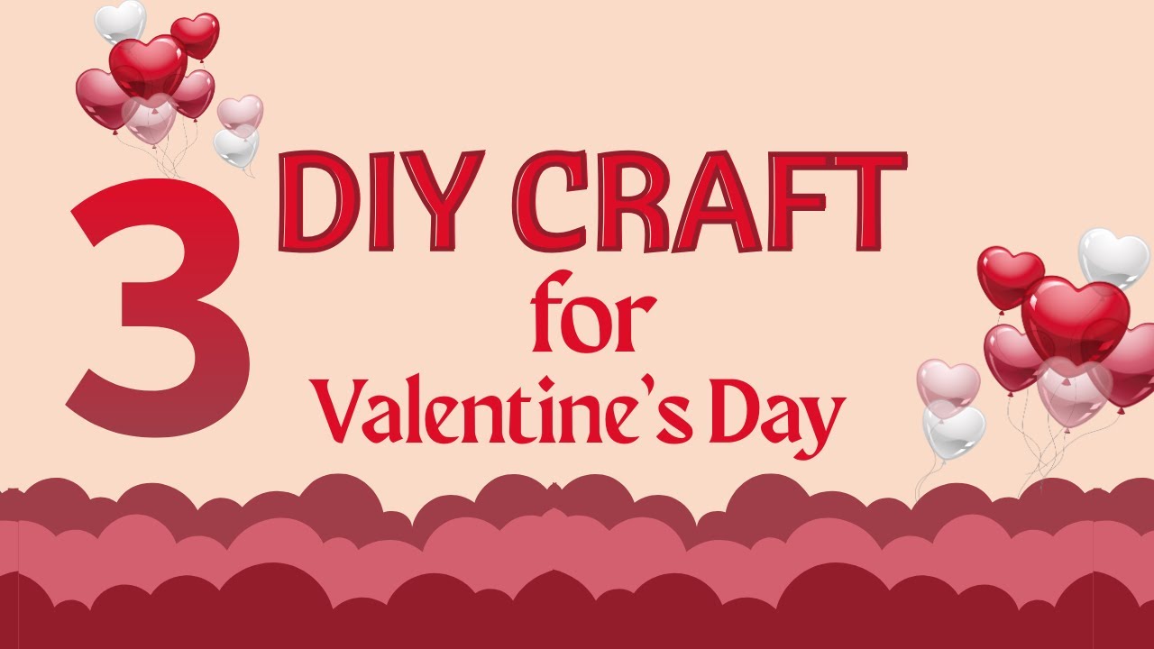 DIY Valentine’s Day Craft 💕 | Easy Paper Craft  at Home