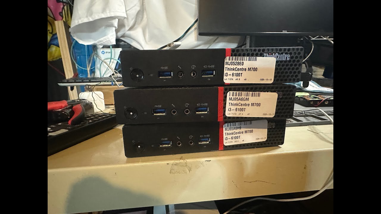 S02E19: Lenovo ThinkCentre M700 Initial Testing - A beginning to a LOOOONG Project.