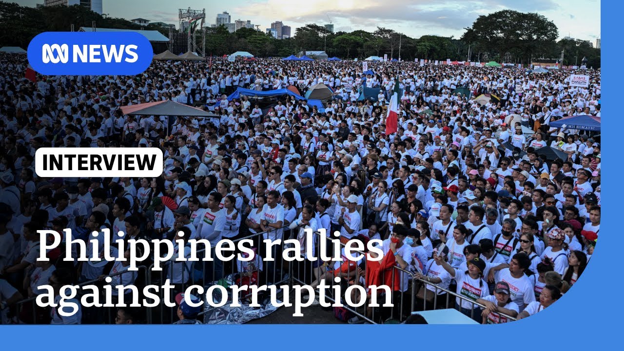 Thousands in Philippine capital hold second day of anti-graft protests | The World | ABC NEWS