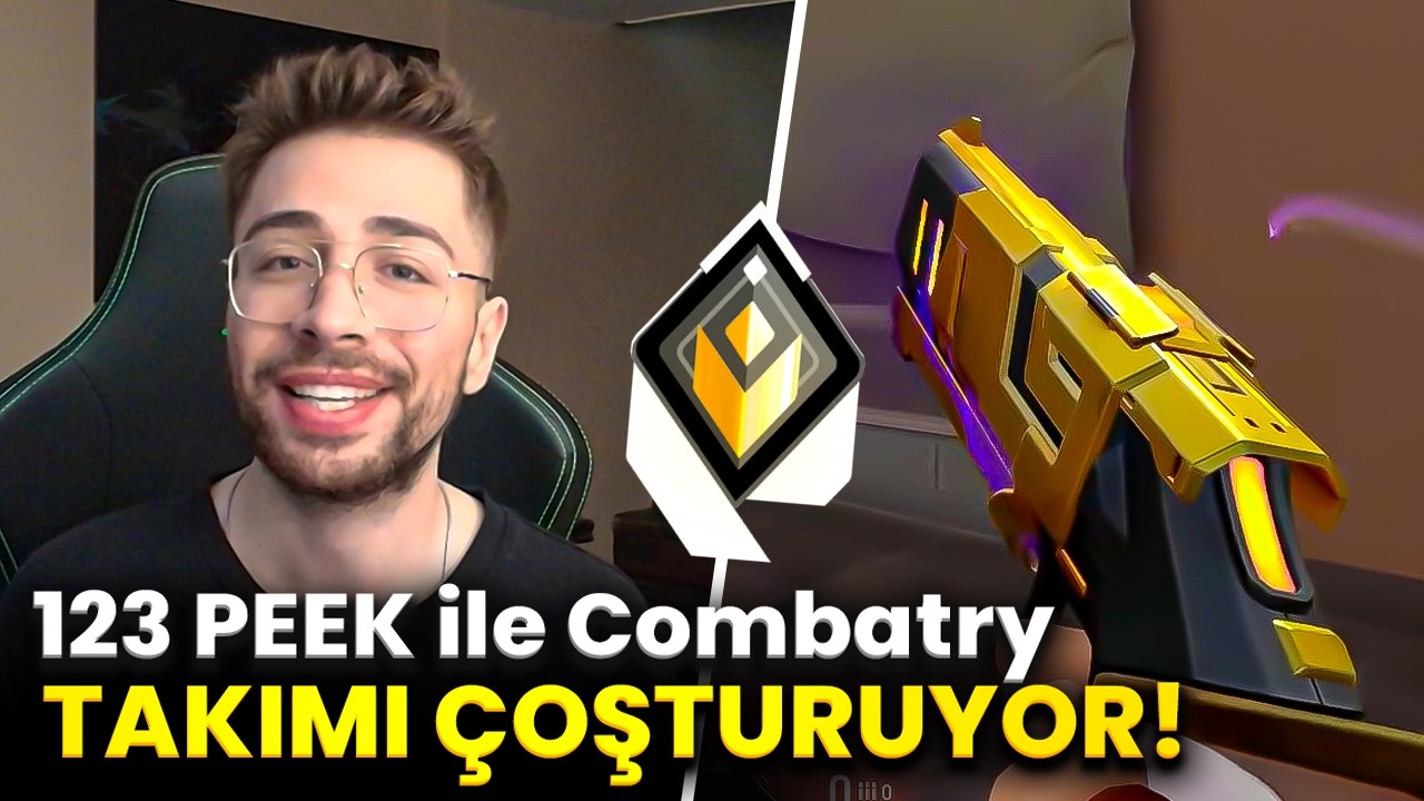 COMBATRY TEAM HYPE UP THE GAME WITH A 1-2-3 PEEK! VALORANT