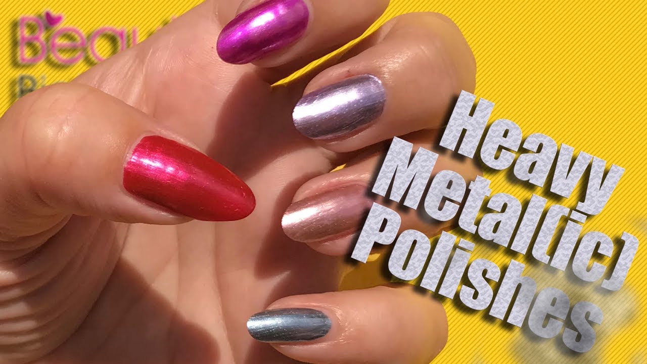 🇩🇪🛍️Neue Beauty Bigbang Metallische Nagellacke & Swatches auf meinen Nägeln