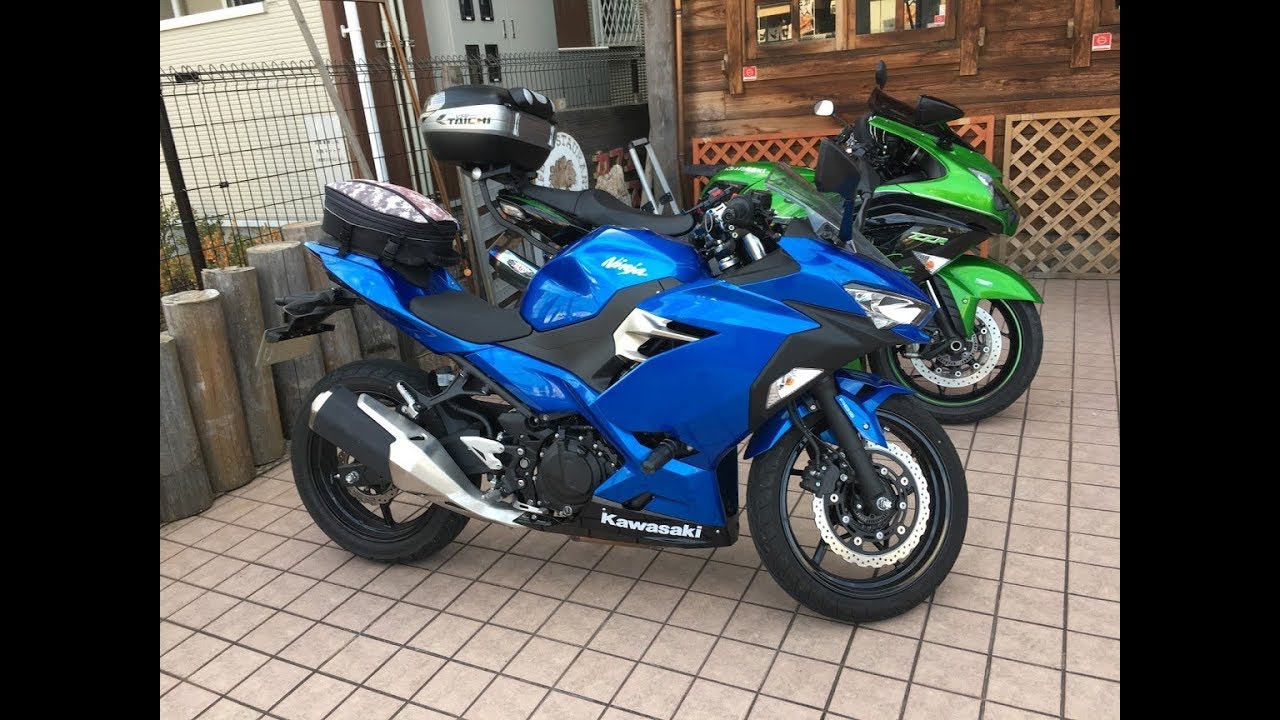 松田聖子似カワサキライダー　2018 Kawasaki Ninja250　EX250P　2018 カワサキ・ニンジャ250 　コマネチ　2016 Kawasaki Ninja ZX-14R