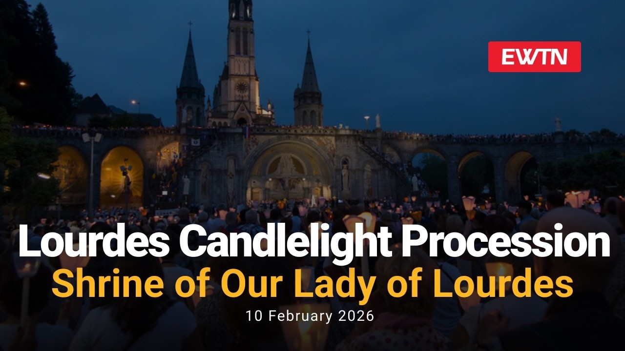Candlelight Procession From Lourdes - February 10, 2026