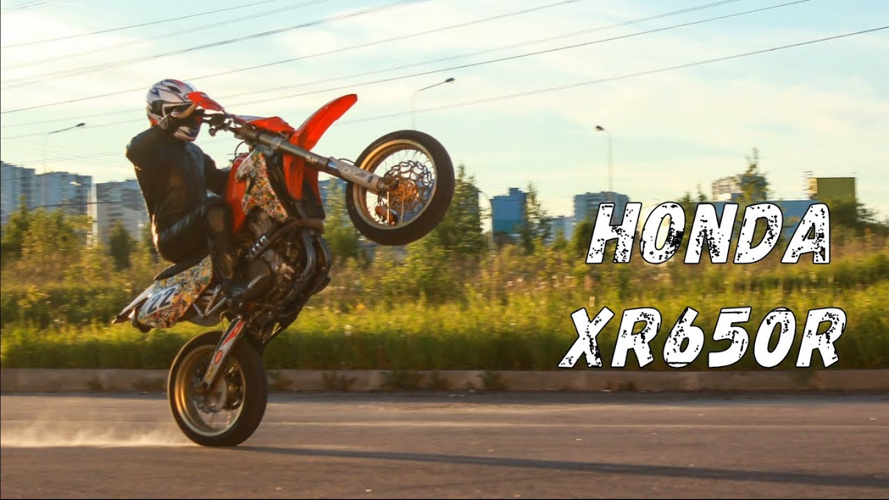 Обзор Honda XR650R 2000. Самый честный и кондовый японский мотард.