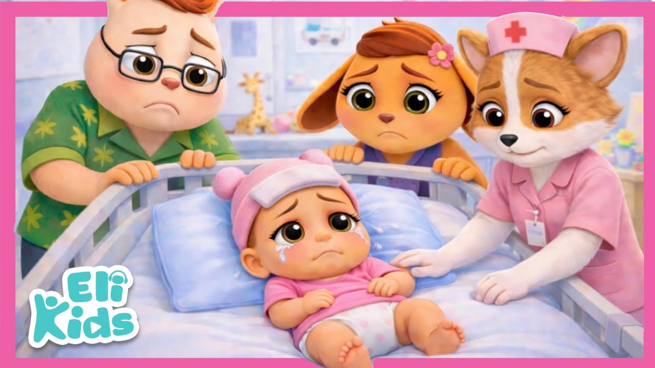 Baby Has Fever +More | Educational Nursery Rhymes | Eli Kids