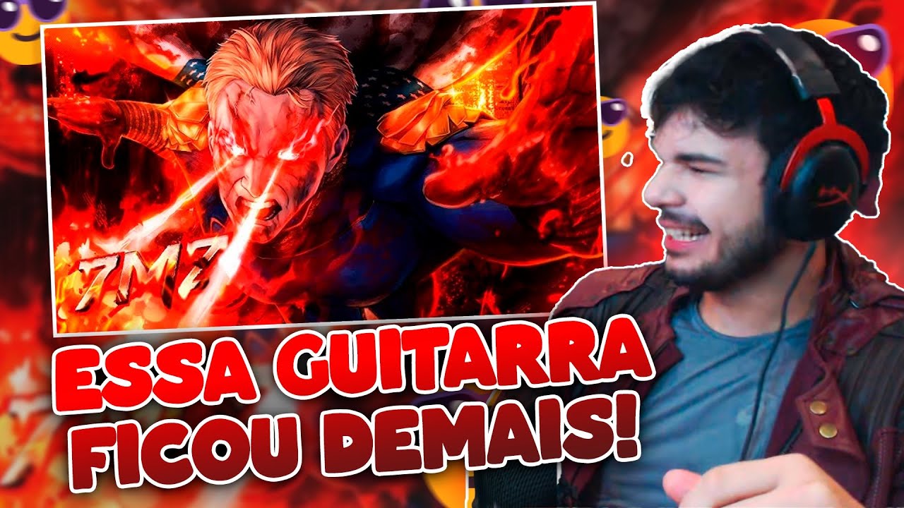(JÁ SEI ATÉ AS FALAS) REACT Capitão Pátria (The Boys) - O QUE EU QUISER | 7 Minutoz