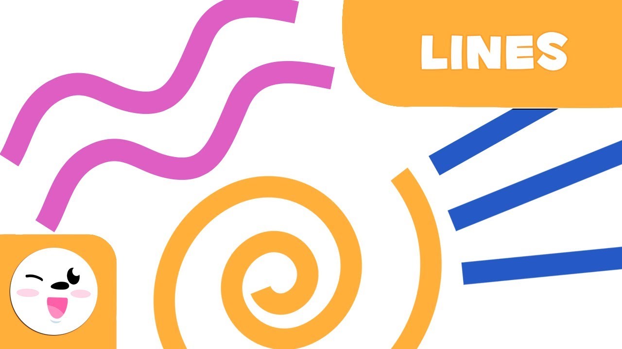 Geometric lines for kids - Geometry for kids
