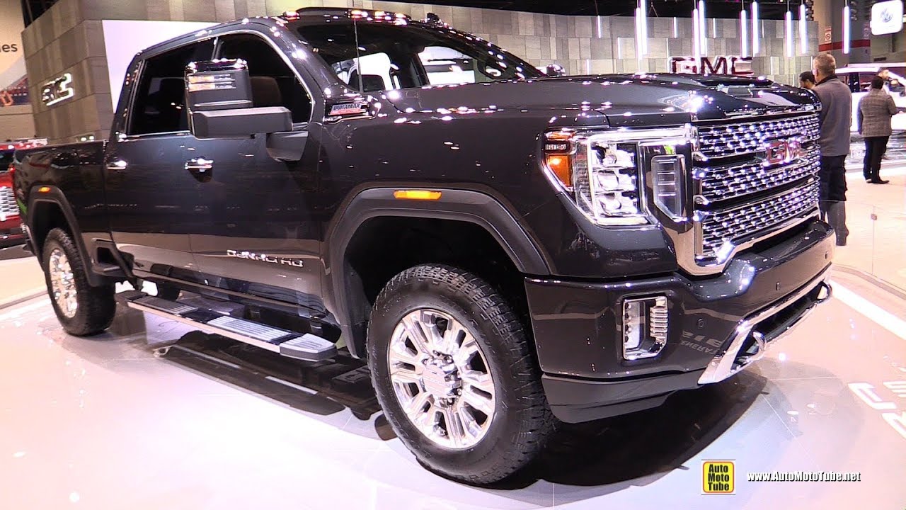 2020 GMC Sierra HD Denali - Exterior and Interior Walkaround - Debut at 2019 Chicago Auto Show