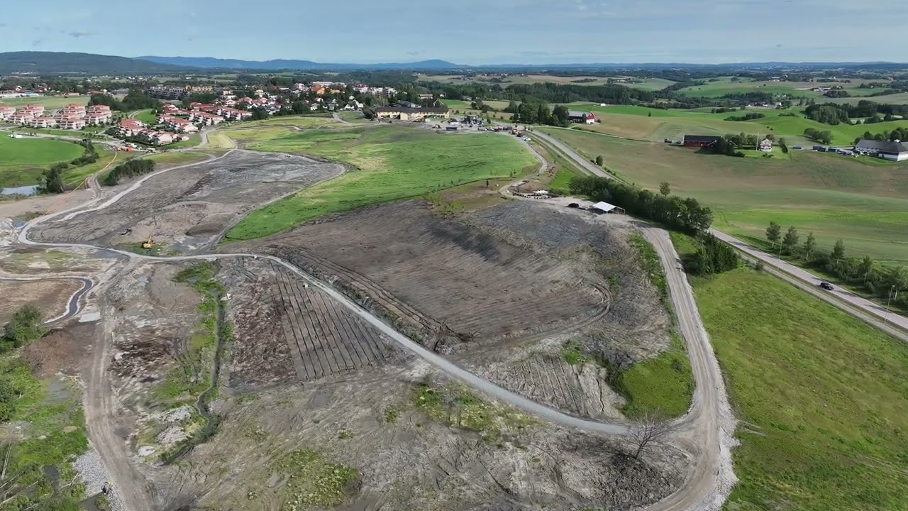 Dronefilm Gjerdrum august 2023