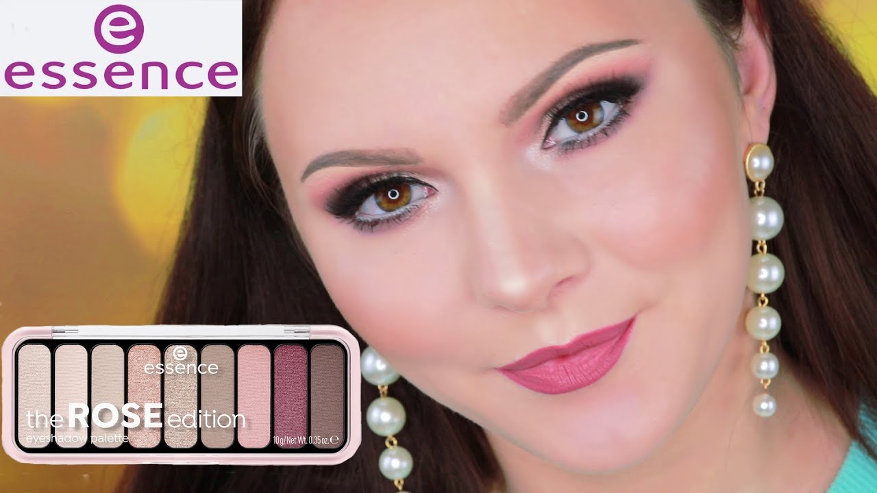 ESSENCE THE ROSE EDITION | СВОТЧИ И МАКИЯЖ | НОВИНКИ ESSENCE | MAKEUP TUTORIAL