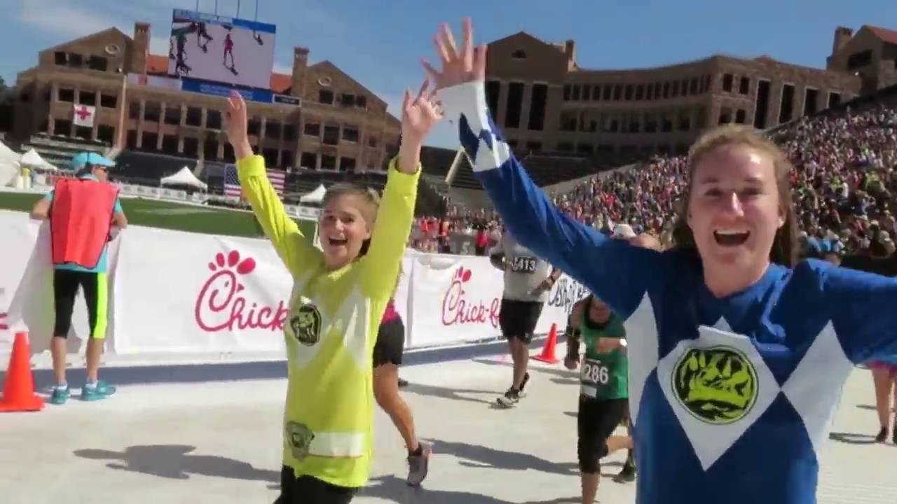 What you see while running the Bolder Boulder