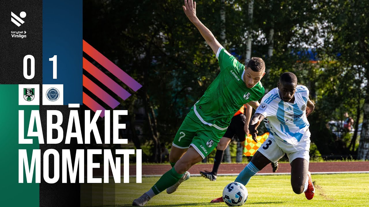 25. kārta: FK Tukums 2000 0:1 Riga FC (Labākie momenti)