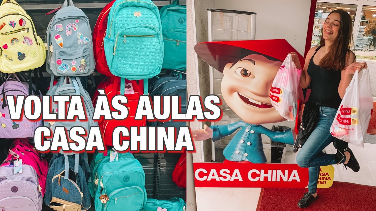 SESSÃO DE MATERIAL ESCOLAR 2020 NAS CASA CHINA | Tour completo