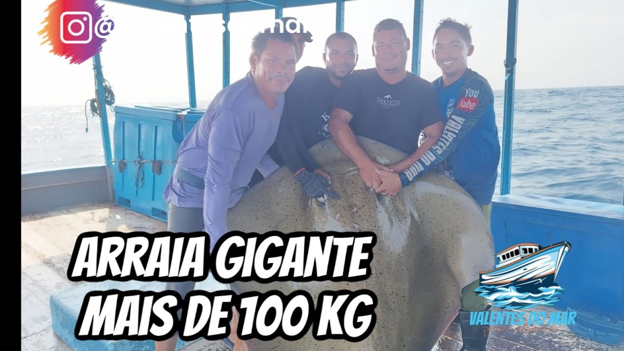 (valentes do mar)PEGAMOS PEIXE DE 100 KG E AINDA CONSEGUIMOS PEGAR MAIS DA MESMA ESPÉCIE FOI TOP!,🤿🐟