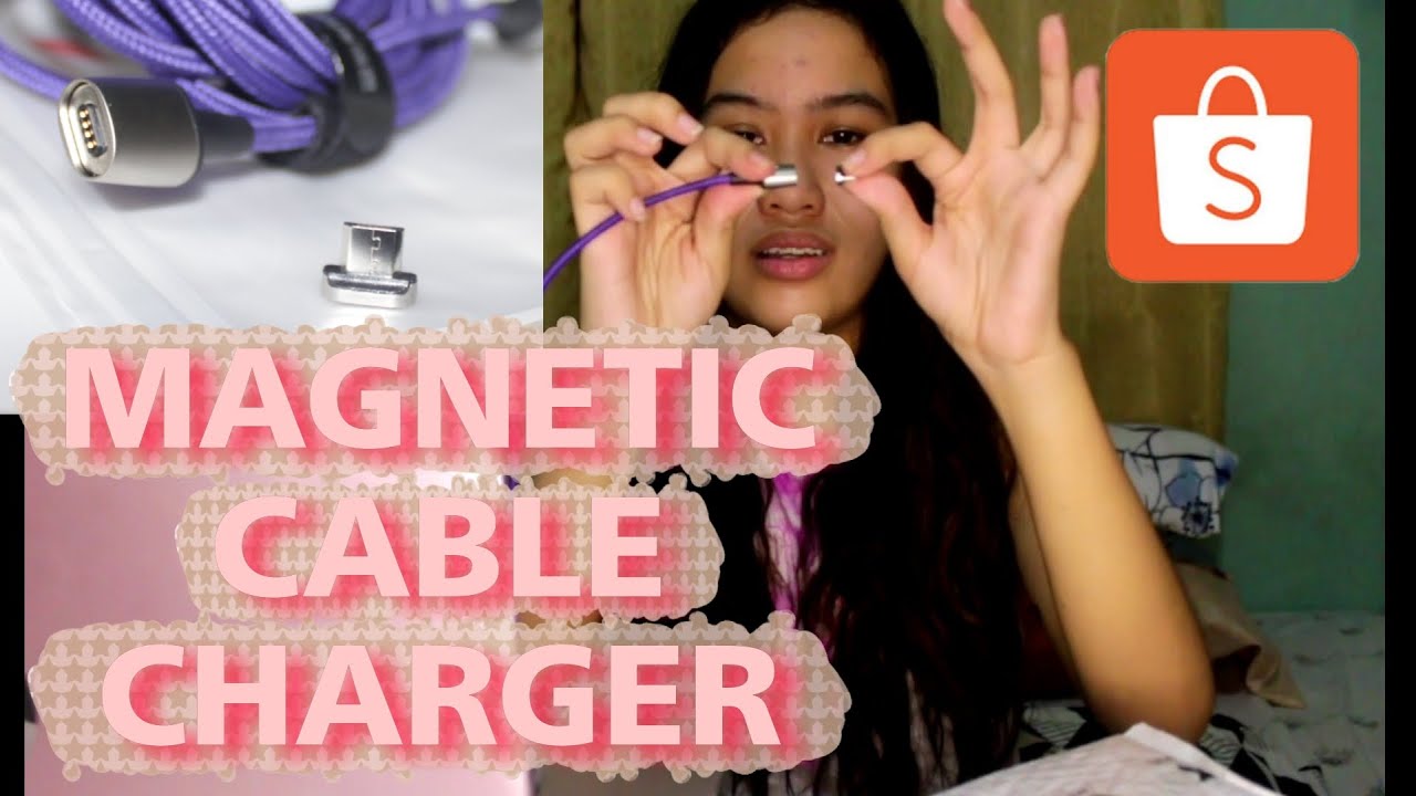 SHOPEE Magnetic Cable Charger Review | Marielle Ropa