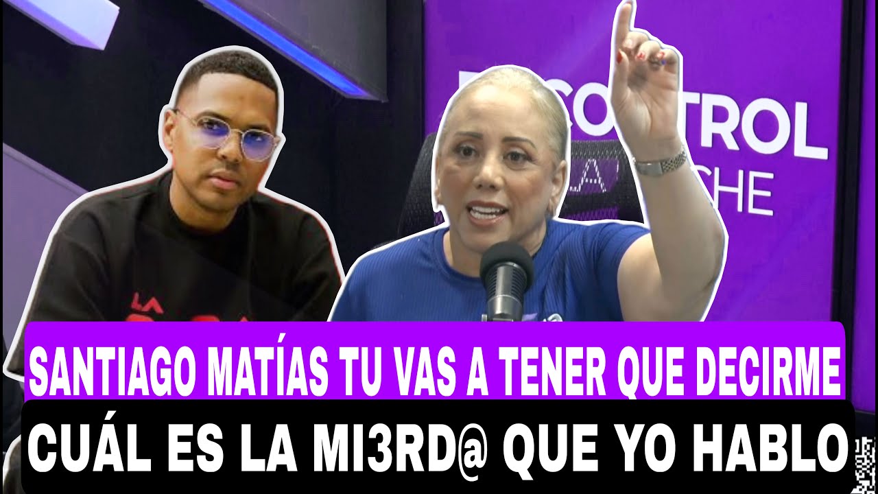 SANTIAGO MATIAS TU VAS A TENER QUE DECIRME CU&Aacute;L ES LA MI3RD@ QUE YO HABLO