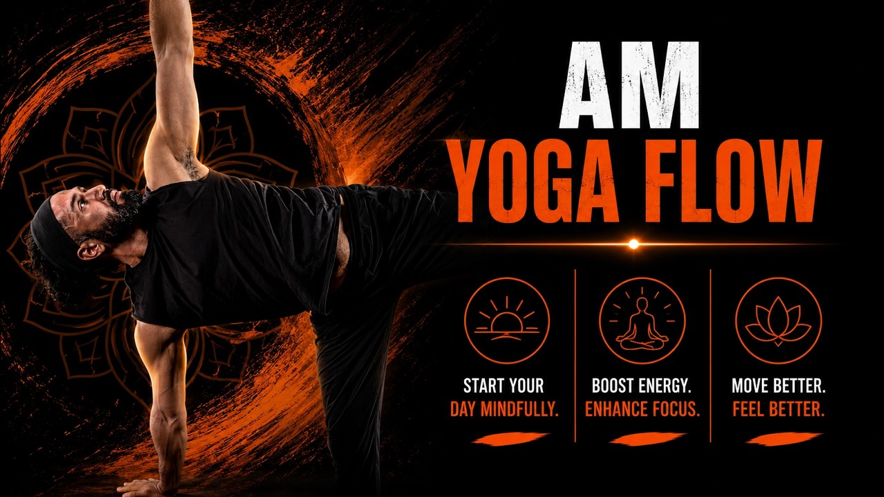 12-Min Morning Yoga to Set the Tone - Vinyasa Flow to Awaken | Yoga with Sheehan