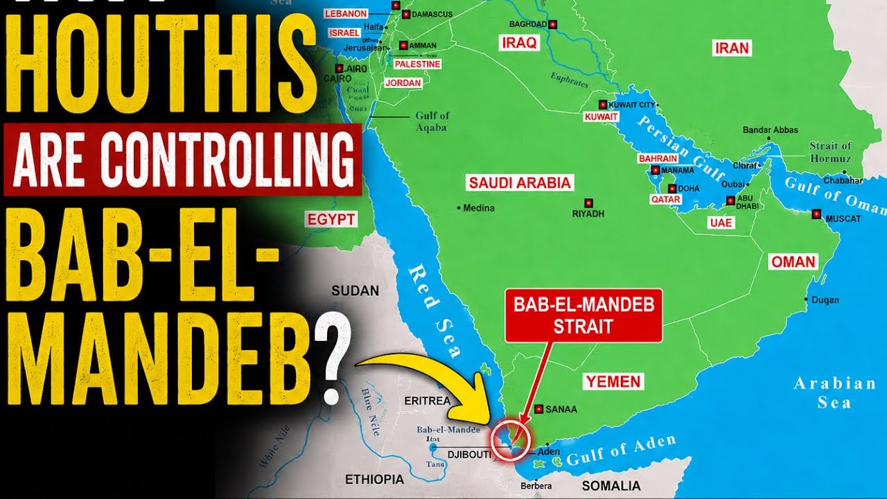 Why Bab-el-Mandeb Controls the World&rsquo;s Economy | The Strait That Can Crash Global Trade 
