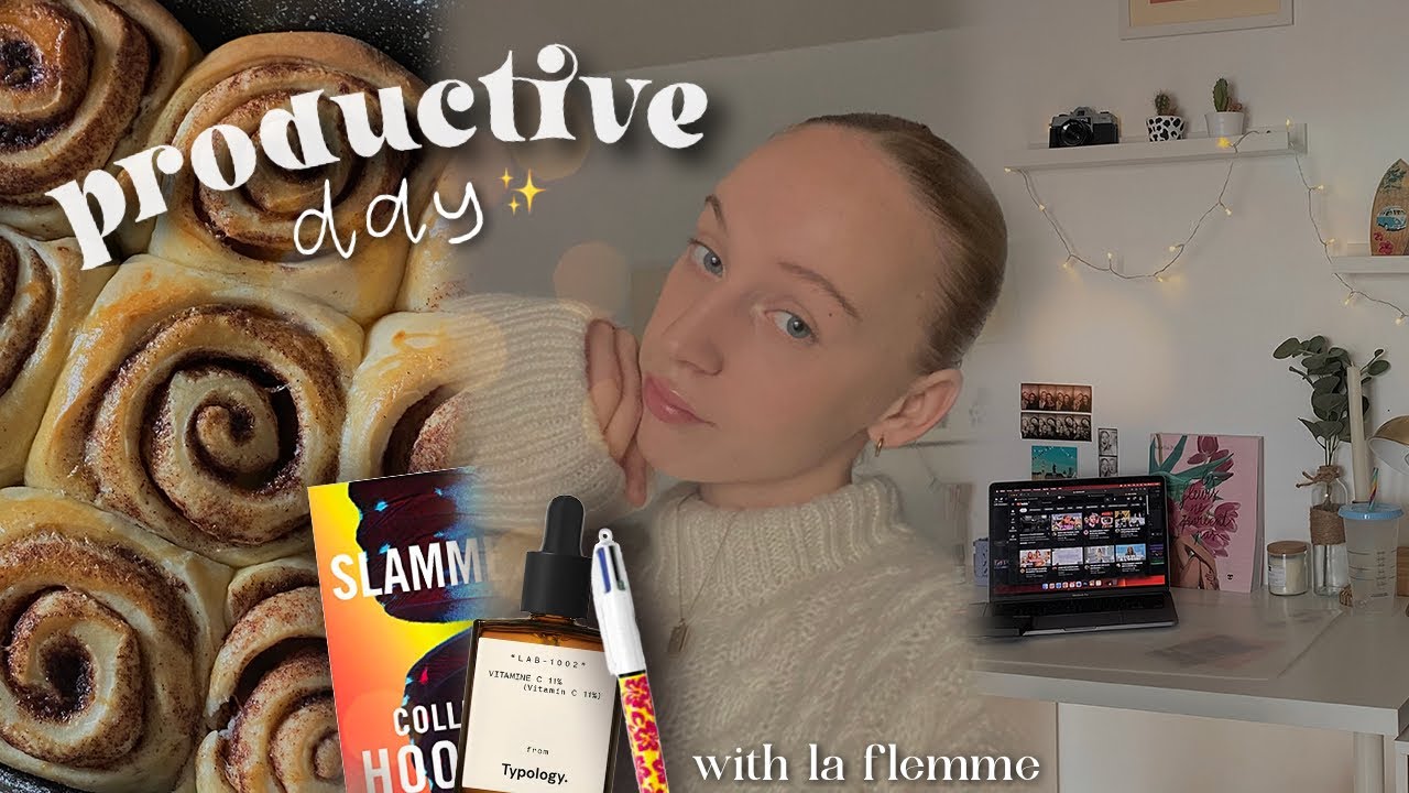 j'ai grave la flemme (productive vlog)