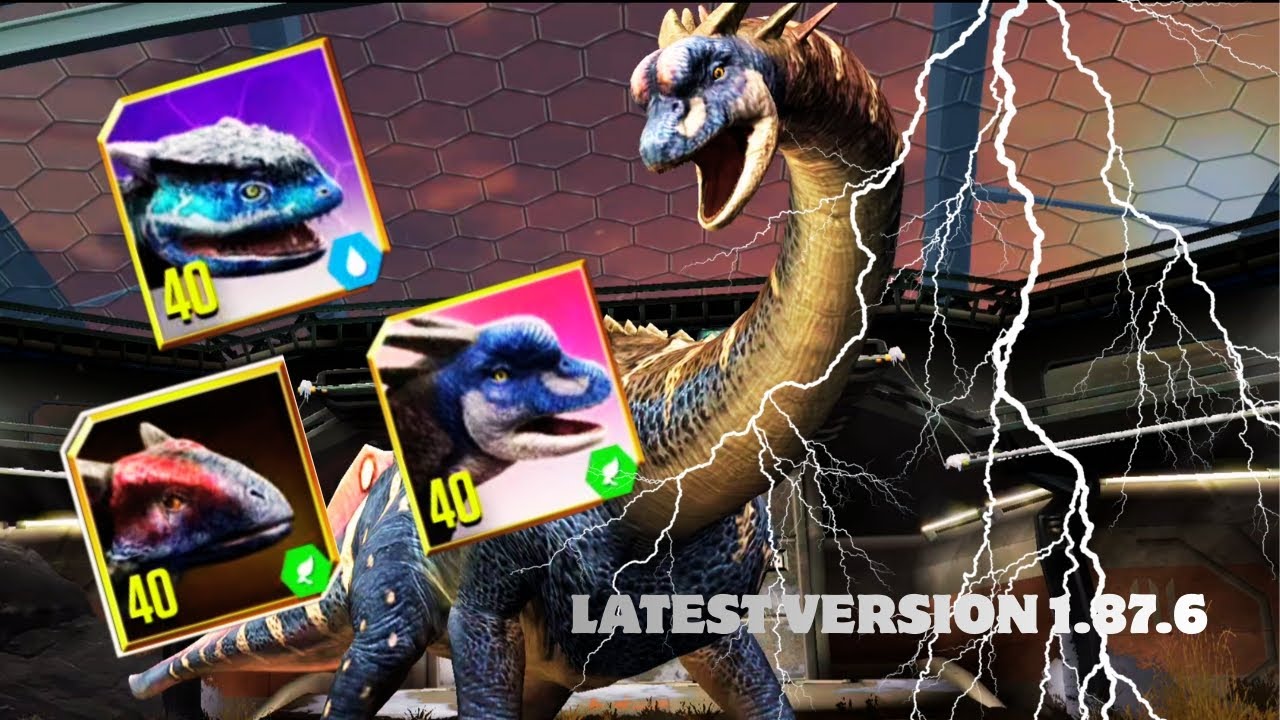 Update‼️ Jurassic World The Game Mod V.1.87.6 For Ios/Adr Unlimited Everything ❗