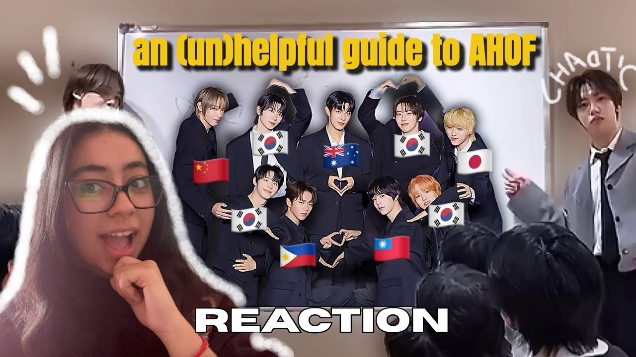 REACTING TO AN (UN)HELPFUL GUIDE TO AHOF!!