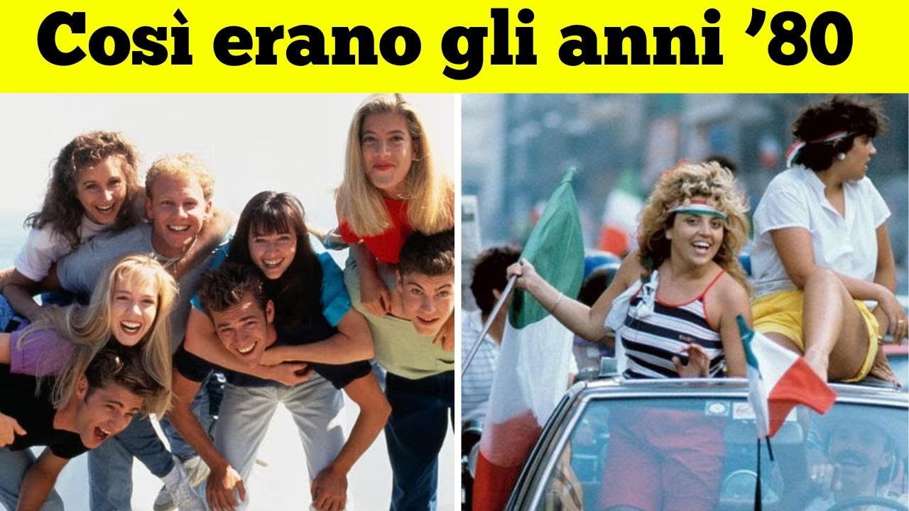 10 cose che amavamo negli anni ’80 e che oggi nessuno capirebbe
