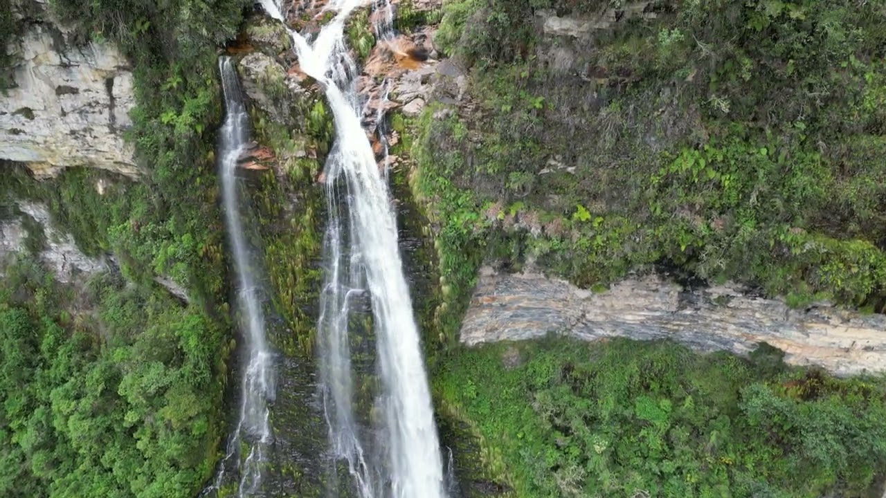 Drone Video at Gocta Waterfall in Chachapoyas Peru - Must Visit when in Peru!