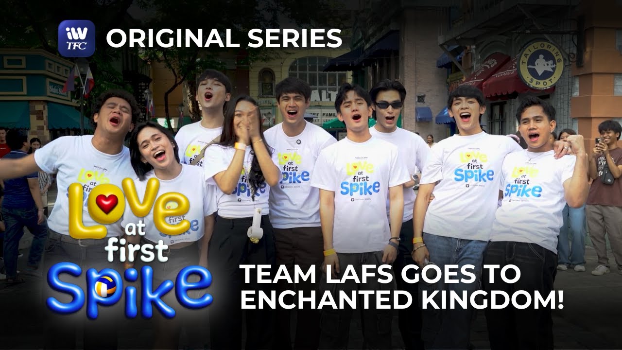 Love At First Spike Cast at Enchanted Kingdom | iWant Original Series