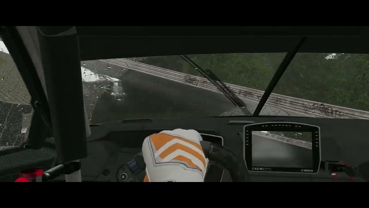 Onboard Nürburgring 2000km in the rain - rFactor 2