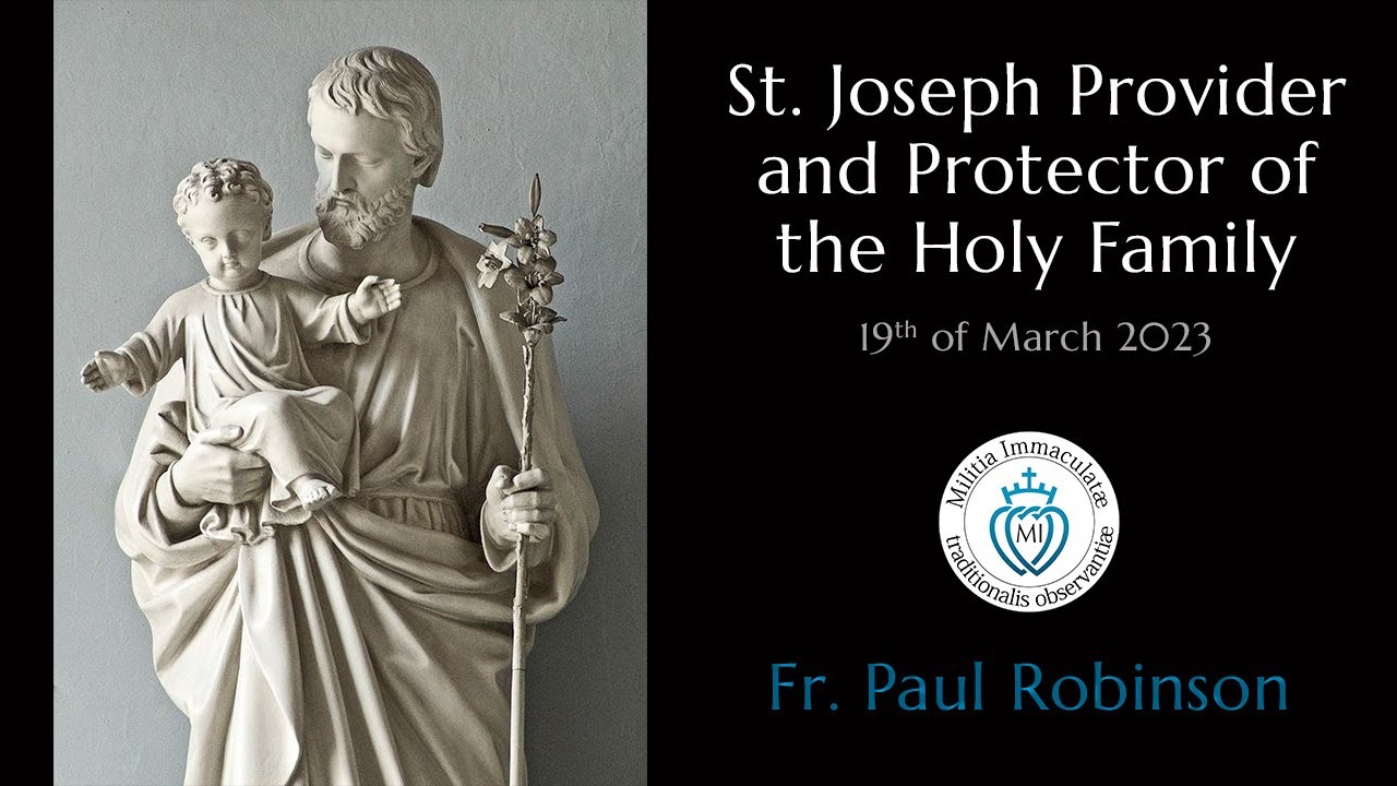 St. Joseph Provider and Protector of the Holy Family