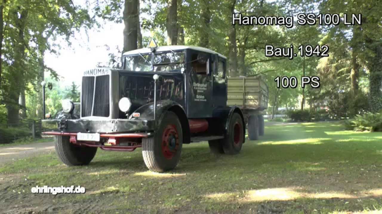 Mit Hanomag SS100 zur Bauschuttdeponie