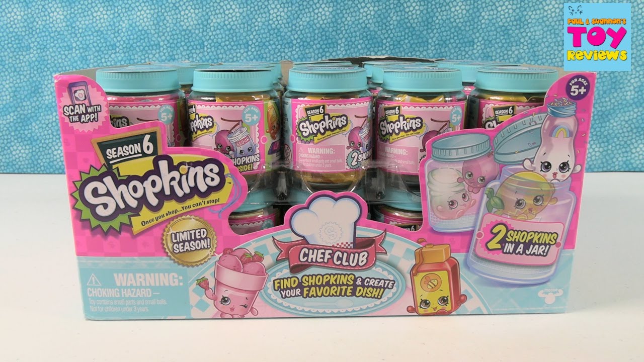 Распаковка набора Shopkins Chef Club 6 сезона Blind Bag Limited Edition | PSToyReviews