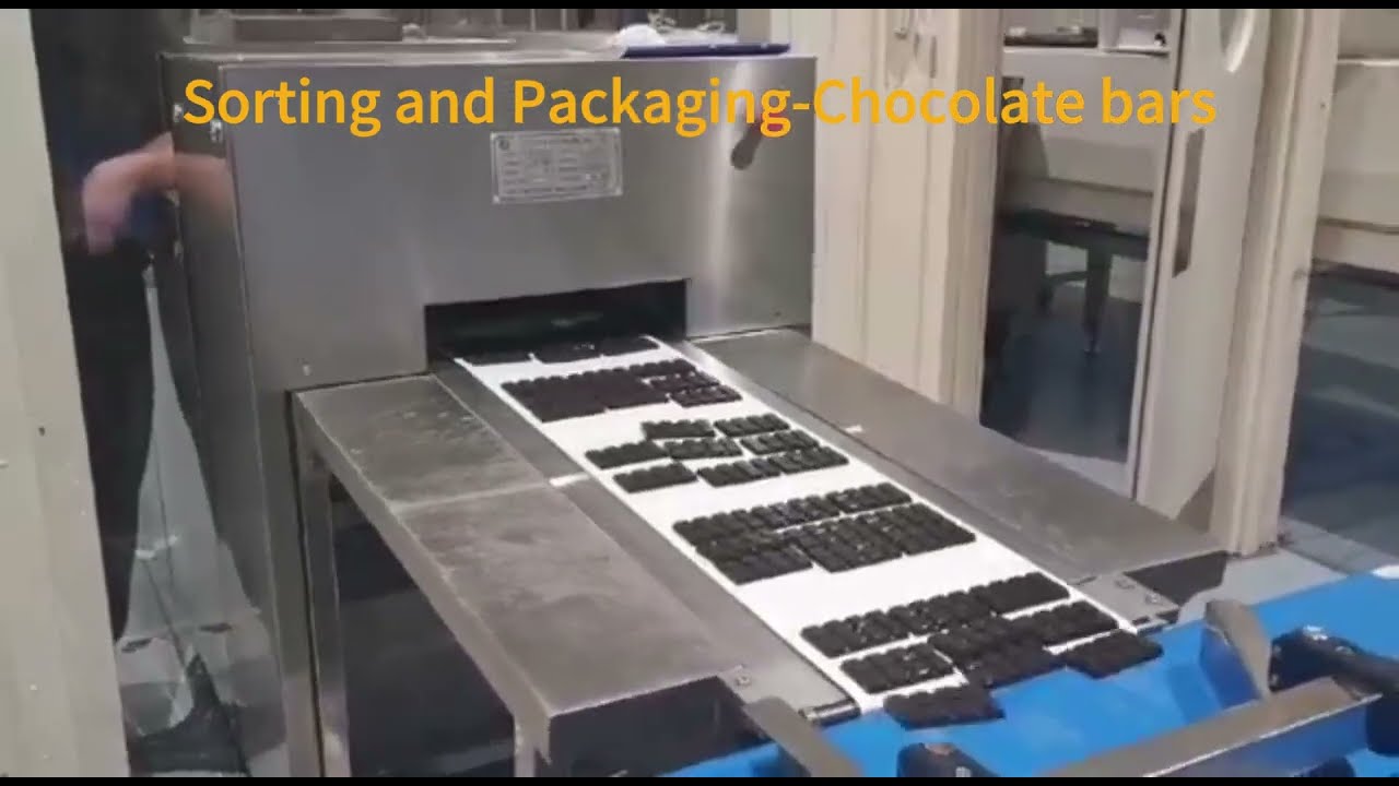 Chocolate Bar Packaging Machine &ndash; Fully Automatic （sorting and flow packaging）