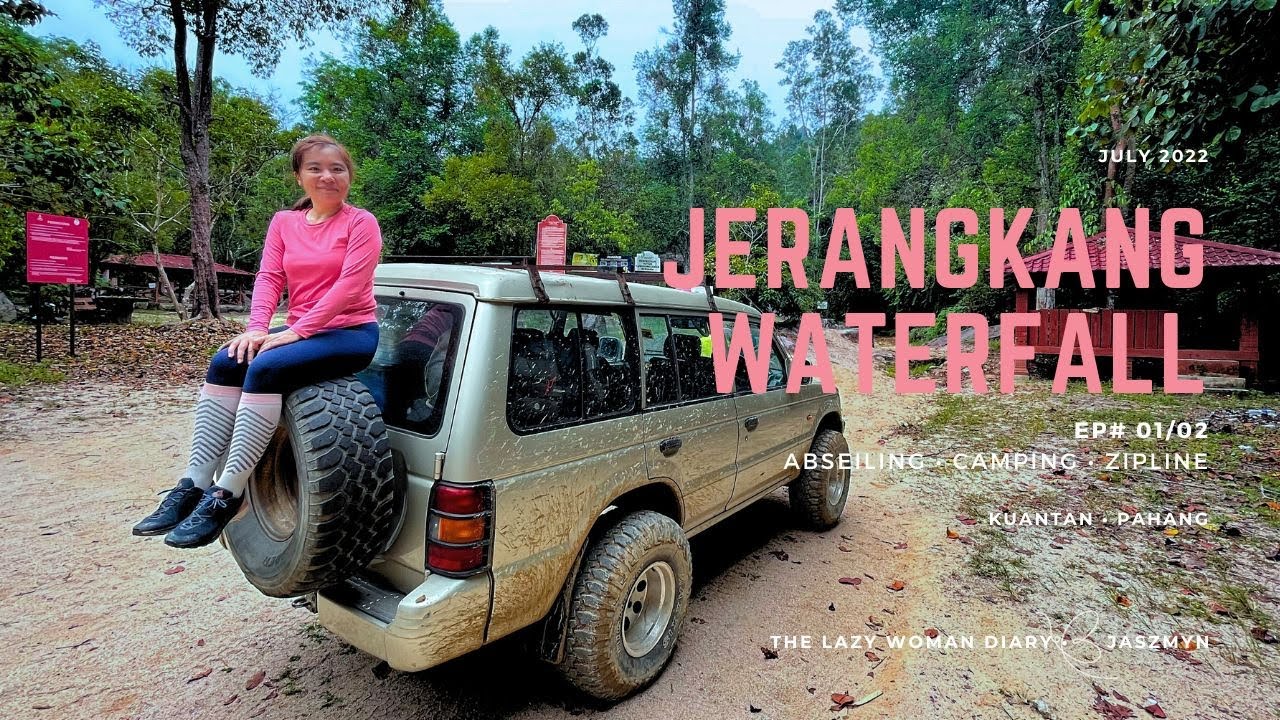 Epic Waterfall Adventure Ep#01/02 Jerangkang Waterfall 🌳⛑️  Kuantan - Pahang 🇲🇾