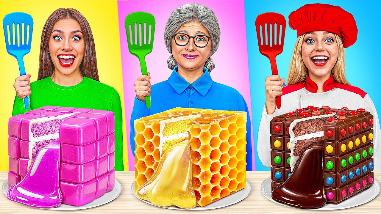 Кулинарный Челлендж: Я против Бабушки | Вкусные Рецепты от Candy DO