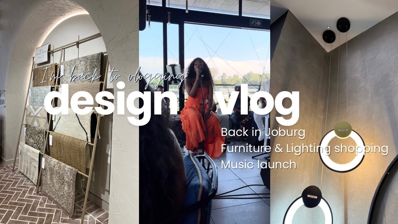 Back in JHB 💛 | shopping for furniture & lights plus my sister is a superstar!!! #vlogmas