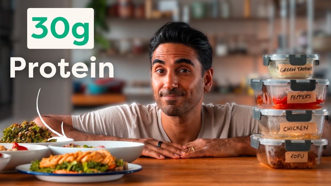 How to prep high-protein meals for the week in under an hour